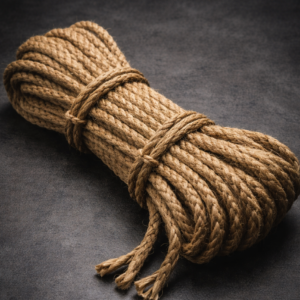 6mm jute bondage rope 30ft coil from Eagle Leathers